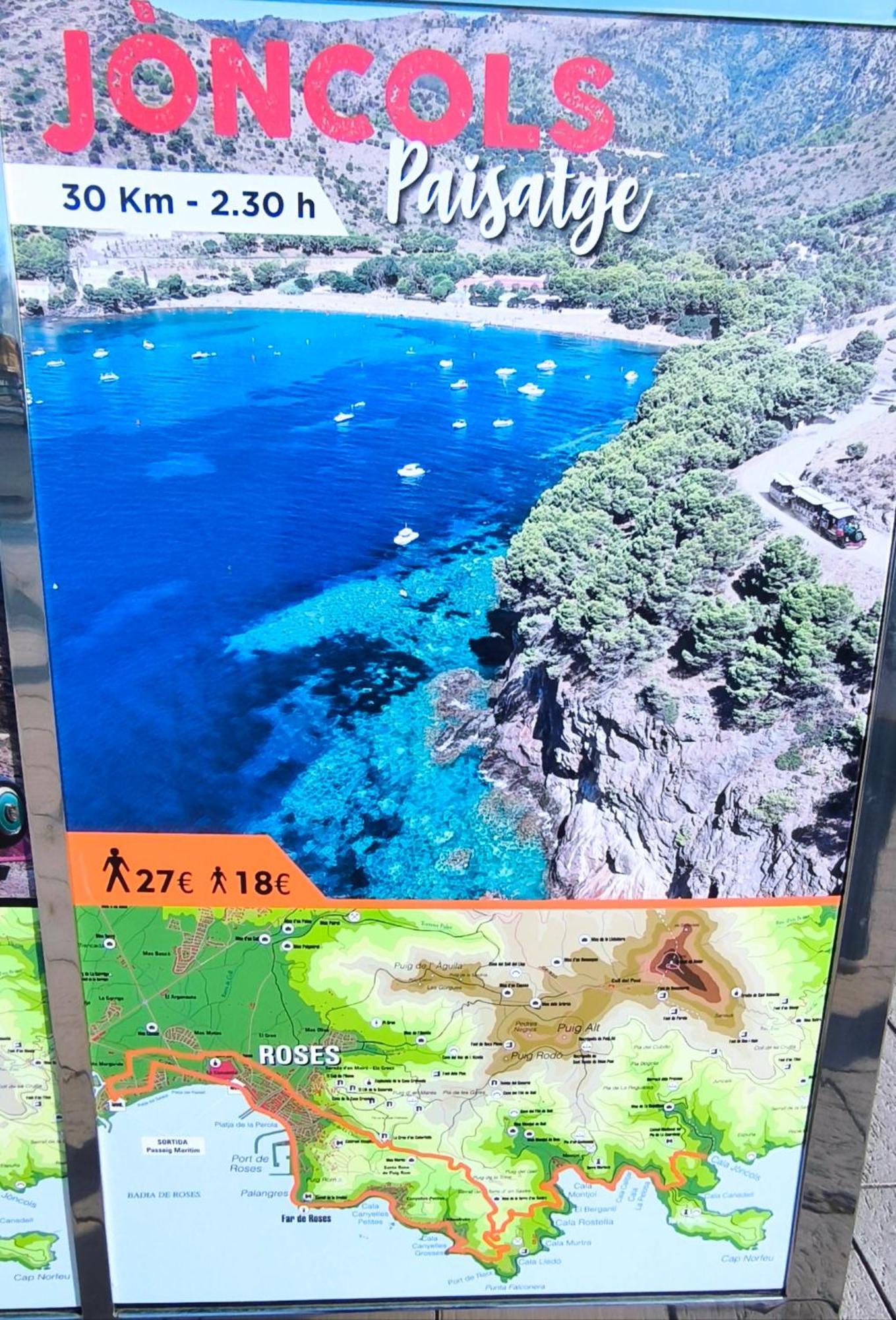 Spacieux Appartement Rose Front Mer Et Piscine Roses Dış mekan fotoğraf